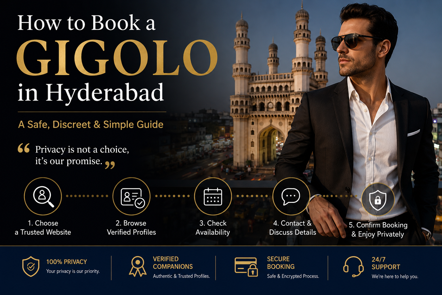 You are currently viewing How to Book a Gigolo in Hyderabad: A Complete Guide for First-Time Clients